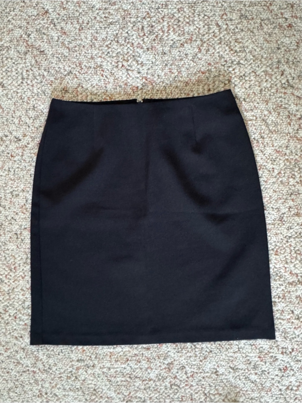 United Colors Of Benetton Black Above Knee Skirt